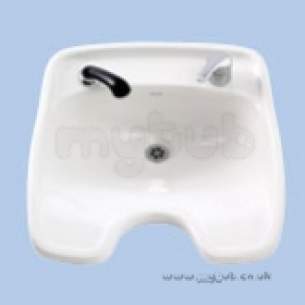 Twyfords Commercial Sanitaryware -  Hairdressers Vc4001 Basin White Obsolete