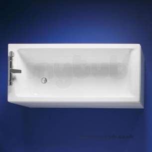 Ideal Standard Concept Acrylics -  Ideal Standard Concept E729101 Bath 1700 X 700 Two Tap Holes Iws Wh