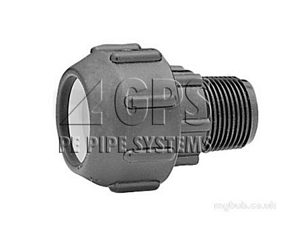 Protecta Line Fittings -  Gps Protectaline Pe/mi Bsp End Con 32x3/4