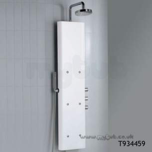 Ideal Standard Showers -  Ideal Standard Trevi T9344 Bop350 Shower Totem Wood