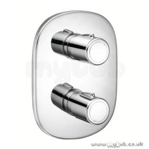 Ideal Standard Jasper Morrison Brassware -  Ideal Standard Jasper Morrison Built In Shower Mix Single Cp