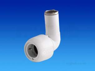 Hep2O Underfloor Heating Pipe and Fittings -  Hep2o Hd4 Single Socket 90d Elbow 22