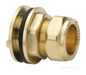 Plumb Center Compression Fittings -  Cb 15mm Compression Tank Coupling