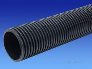 Twinwall Pipe and Fittings -  150mm P/e Pipe X 6m Unperf 6tw076