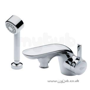 Ideal Standard Brassware -  Ideal Standard Melange A4278 Sl Bath/shower Mixer Cp