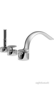 Ideal Standard Sottini Brassware -  Ideal Standard Artefact Bsh Mixer Rim Mtd Chrome Sl 3h