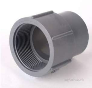 Durapipe Abs Fittings 1 14 and Above -  Dp Abs Adaptor Mi/fi Pl/bsp 153106 1.1/2
