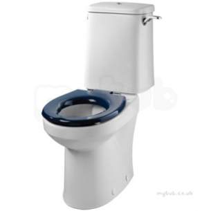 Twyfords Commercial Sanitaryware -  Avalon/sola Closed Coupled Cistern Bsio 6 Or 4l Av2661wh