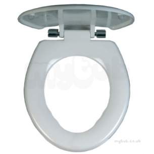 Twyfords Wc Seats -  Avalon Seat 25mm Ring And Cover-white Av7840wh