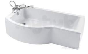 Ideal Standard Concept Acrylics -  Concept 1700x700 No Tap Holes Left Hand Std Shower Bath