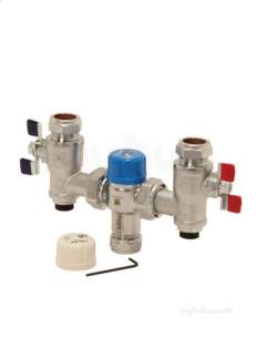 Intatec Commercial Products -  22mm Saracen Tmv2 Thermo Mixing Valve