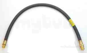 Domestic Cooker Hoses and Connections -  4ft Gas Cooker Hose Bayonet End 03 4bg/1