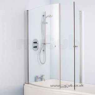 Ideal Standard Create Acrylic Baths -  Ideal Standard Create L9120 Shower Bath Screen