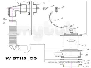 Bristan Brassware -  Bristan Bath Waste 6 Gp W Bth6 G