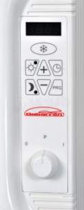 ELNUR Electrical Designer Radiators -  Elnur Rf6e 0.75kw Electric Radiator 24hr Digital Control White