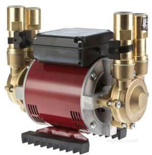 Watermill Shower Pumps -  Grundfos Amazon 2.0 Bar Brass Twin Impeller Pump