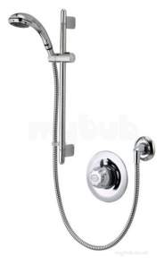 Aqualisa Hm.biv.01t Chrome Hydramax Flexible Shower Mixer