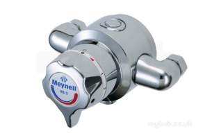 Rada And Meynell Commercial Showers -  Meynell V8/3 B Recessed Thermo Mixer