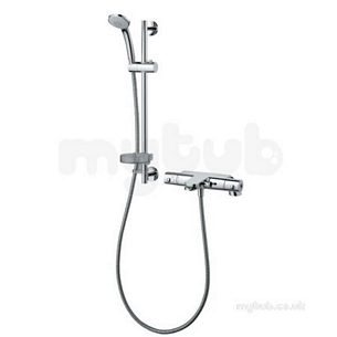 Ideal Standard Showers -  Ideal Standard A5636aa Chrome Alto Two Tap Hole Bath Shower Mixer With And S3 Kit