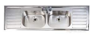 Astracast Contract Sinks -  Jade 1828x533mm Two Tap Holes Dbdd Inset Ji1853dd
