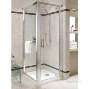 Twyford Geo6 and Hydr8 Enclosures -  Geo6 Pivot Door 900mm Left Hand Or Right Hand G65100cp