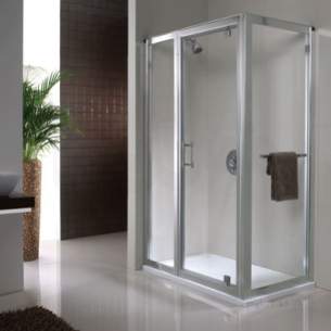 Twyford Geo6 and Hydr8 Enclosures -  Geo6 180 Pivot Door 760mm G63600cp