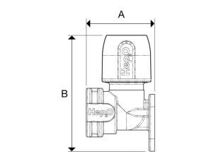 Hep2O Underfloor Heating Pipe and Fittings -  Hep2o Hx6 Wall Plate Elbow 15x1/2