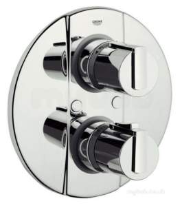 Grohe Shower Valves -  Grohtherm 2000 Thermostatic Bath Mixer With Temperature Scale Handle