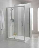 Ideal Standard Synergy Shower Enclosures -  Ideal Standard Synergy L6205 Pivot Dr 1200mm Sil Clear