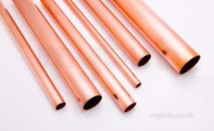 Copper Tube Table X 35mm 159mm -  108mm En 1057 X Copper Tube 3m Per M