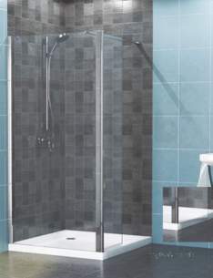 Showerlux Legacy Enclosures -  Legacy Hinged Wetroom Panel 1100mm