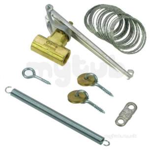 Pressure Regulating Valves -  Anglo 1403007 1/2 Inch Lever Firevalve And Kit