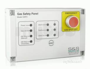 Gas Interlock Systems And Accessories -  Merlin Gsp2 2 Zone Gas Detection Panel
