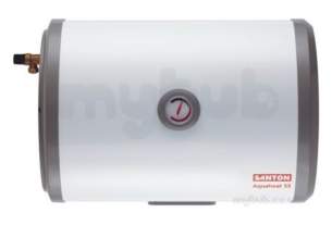 Santon Point Of Use Unvented Water Heaters -  Santon Aquaheat 50l Horizontal 3kw