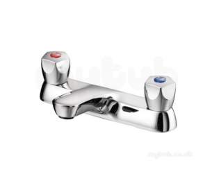 Swan Brassware -  Wolseley New Swan Two Tap Holes Bath Filler Cp