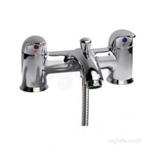 Roper Rhodes Showers -  Neo Bath Shower Mixer Deck Mounted Chrom