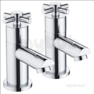 Bristan Brassware -  Bristan Decade Basin Taps Chrome Plated Dx 1/2 C