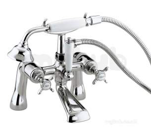 Bristan Brassware -  1901 Pillar Bath Shower Mixer Chrome