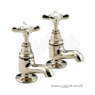 Bristan Brassware -  1901 Vanity Basin Taps Pair Chrome Plated N Van C