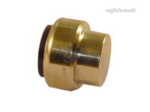 Yorkshire Tectite Fittings -  Yorks Tectite Tx61 28mm Stop End