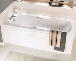 Ideal Standard Acrylic Baths -  Ideal Standard Admiral E4781 1670 X 690 If Plus Tg No Tap Holes Bath Wh