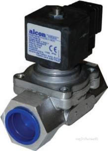 Alcon Gas Solenoid Valves -  Alc Gb8 1-1/4 Inch Valve Gas 24vac Cv-33.0