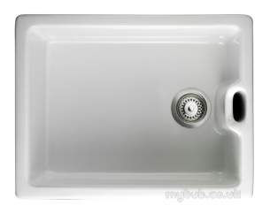 Rangemaster Sinks -  Classic Belfast Ccbl595 Ceramic Sink Wh