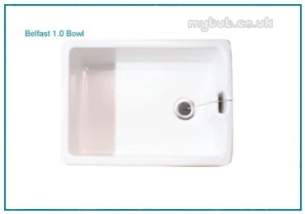 Astracast Sinks And Accessories -  Astracast Belfast Ceramic Sink White