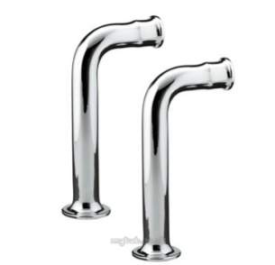 Bristan Brassware -  150mm Up Stands For Bib Taps Pair Cp