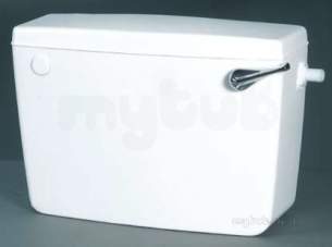 Macdee Cisterns -  Concord Ccd02 H/l Siso Cistern White