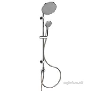 Croydex Shower Sets and Accessories -  Profile Dual Function Shower Rail Kit