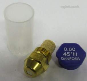 Danfoss Nozzles Burner Spares -  Nuway Danfoss 00.60x45 H Nozzle H04404x