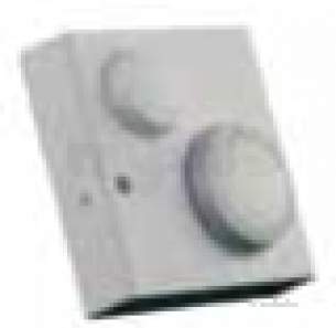 Johnson Terminal Unit Controllers -  Sensor With Setpoint Dial Occupancy Button And Led Fan Speed Override Tm-2160-0007