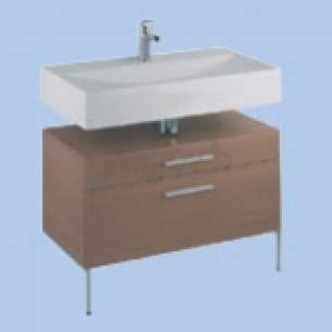 Twyford Galerie Plan Furniture -  Indulgence 600 Basin Furniture Unit Id6960fb